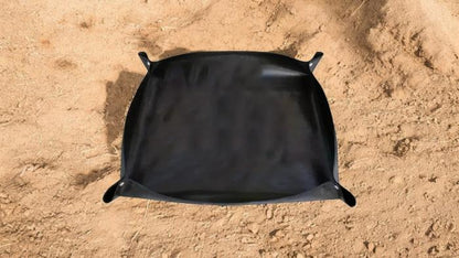 Pflanzmatte Umtopfmatte schwarz 100x100cm