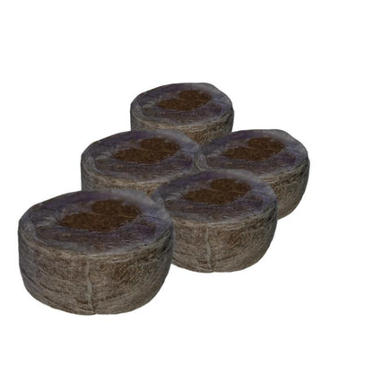 Kokosquelltabs für CapillaGrow Anzuchtsysteme von Aquariengarten 5er set